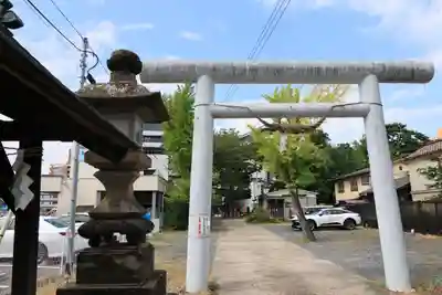 阿邪訶根神社の鳥居