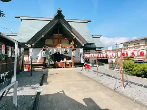 七重浜海津見神社の本殿