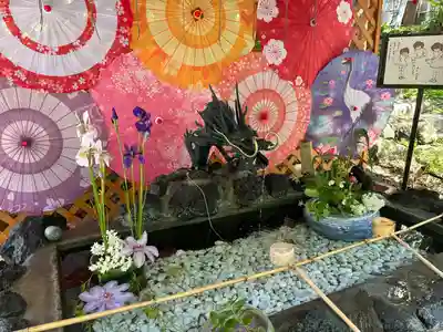 虻田神社の手水舎