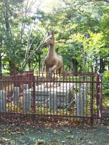 栗沢神社の狛犬