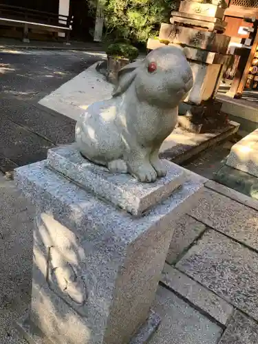 岡崎神社の狛犬