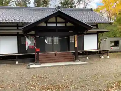 上田招魂社の本殿・本堂