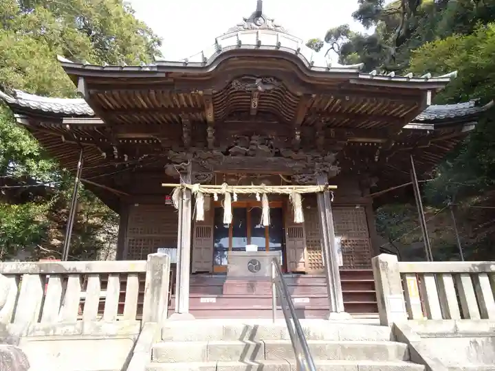 春日神社の本殿・本堂