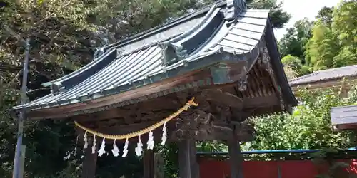 前玉神社の手水