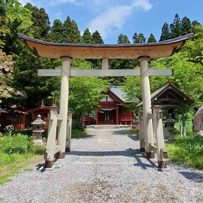 矢不来天満宮の鳥居