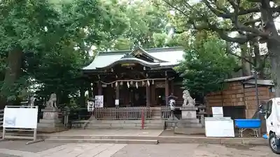 中目黒八幡神社の本殿・本堂