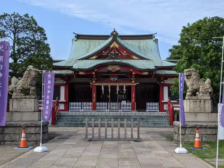 潮田神社の本殿・本堂