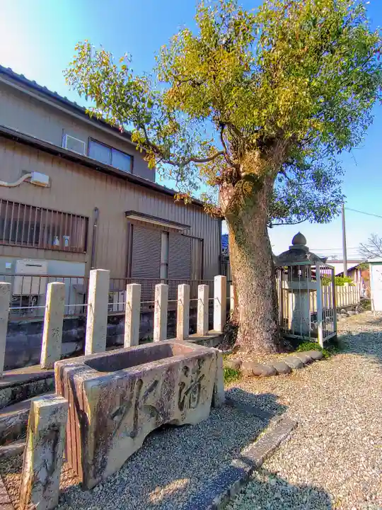 御日塚神社(追分)の手水舎