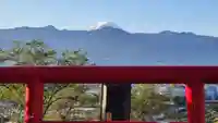 差出磯大嶽山神社 仕事と健康と厄よけの神さまの景色