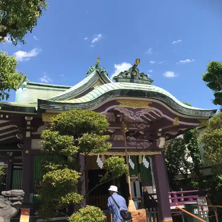 猿江神社の本殿・本堂