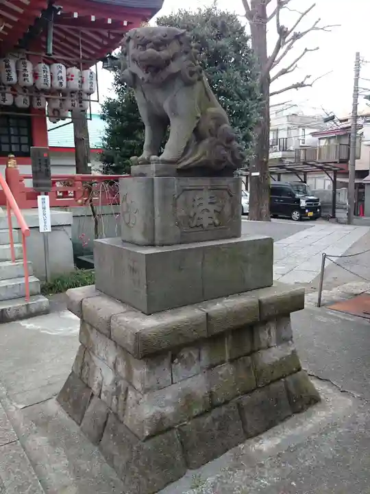 菅原神社の狛犬
