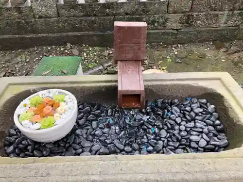 鴨島八幡神社の手水