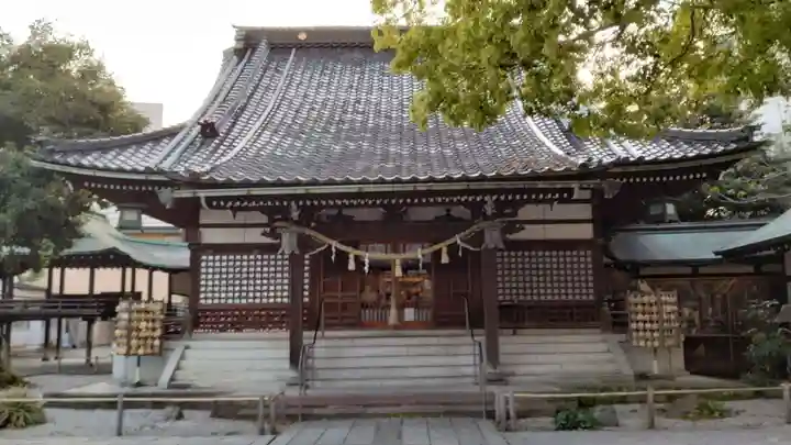 安江八幡宮(金沢水天宮)の本殿・本堂