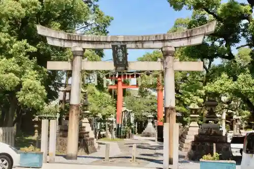 大垣八幡神社の鳥居