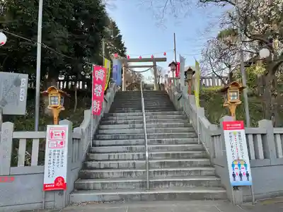 大生郷天満宮の鳥居