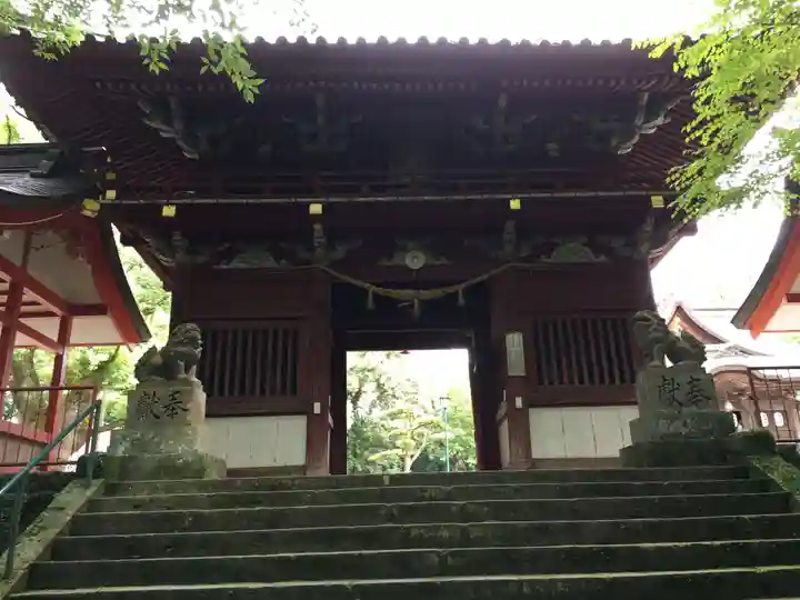 大原八幡宮の山門・神門
