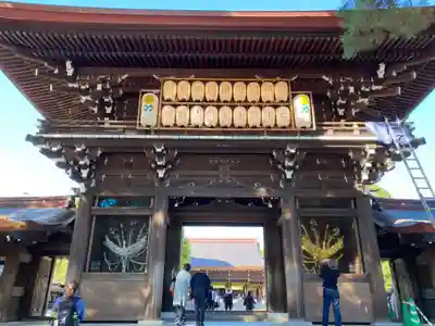 明治神宮の山門・神門