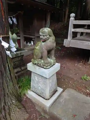 堀口天満天神社の狛犬