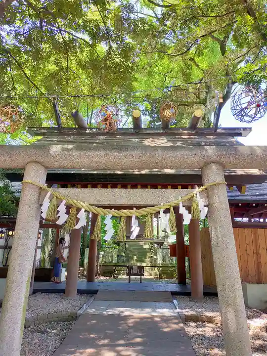 川越氷川神社の鳥居
