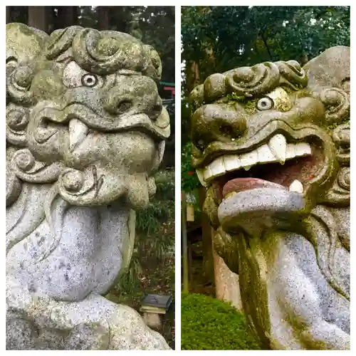 八幡神社の狛犬