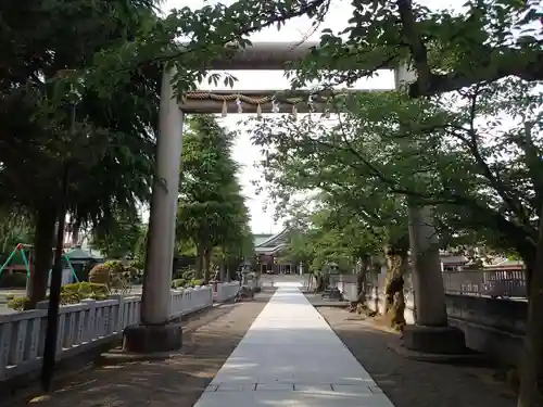 神明神社の鳥居