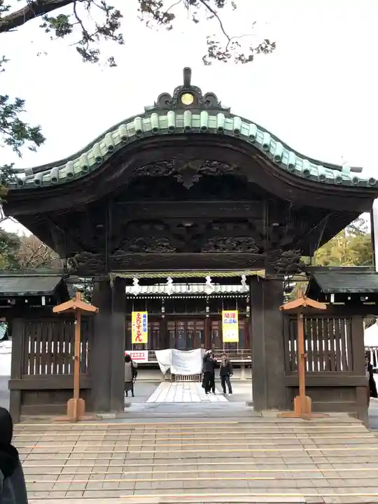 三嶋大社の山門・神門