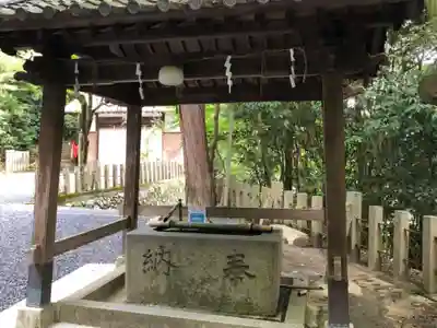 阿爲神社の手水舎