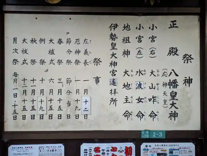 名塩八幡神社(兵庫県)