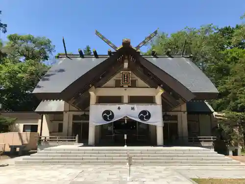 帯廣神社の本殿・本堂