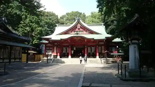 世田谷八幡宮の本殿・本堂