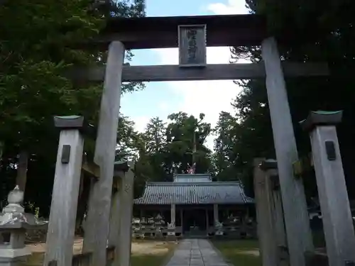 埋田神社の鳥居