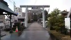 阿邪訶根神社の鳥居