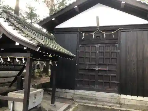 那波加神社の手水舎
