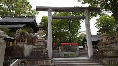 安積國造神社の鳥居