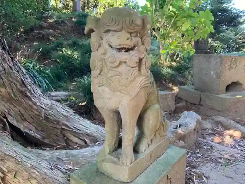 円山神社の狛犬