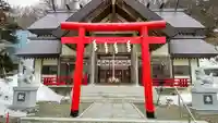 網走三吉神社の鳥居