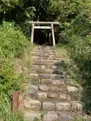 白山神社の鳥居