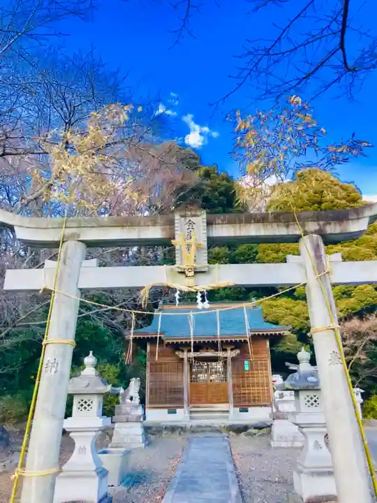 金嶽神社の鳥居