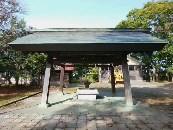 砂川神社の手水舎