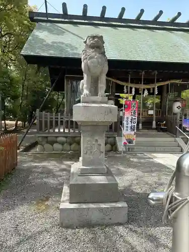 若宮神明社の狛犬