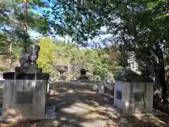 千貫石神社の狛犬