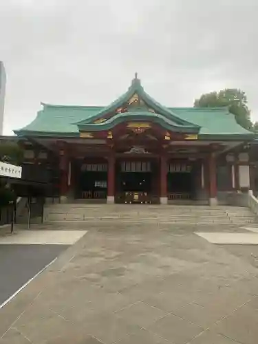 日枝神社の本殿・本堂