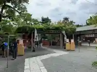 旗上弁財天社の庭園