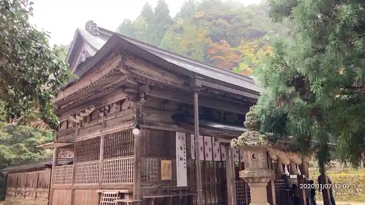 玉作湯神社の本殿・本堂