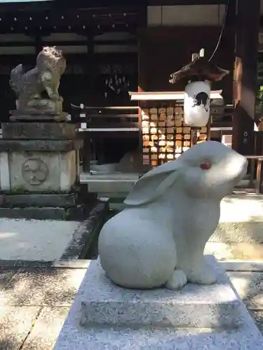 岡崎神社の狛犬