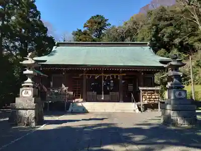 川勾神社の本殿・本堂