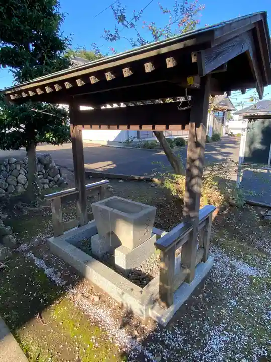 羽黒神社の手水舎
