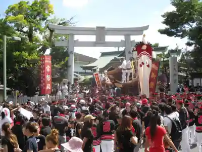 岸和田天神宮のお祭り