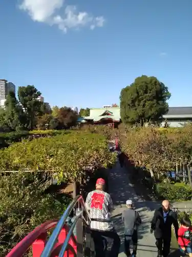 亀戸天神社の庭園