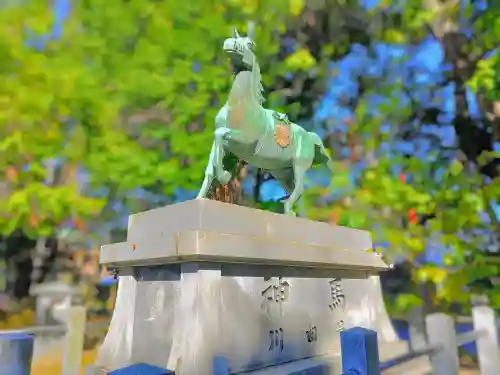 川曲神社（子生和町）の狛犬